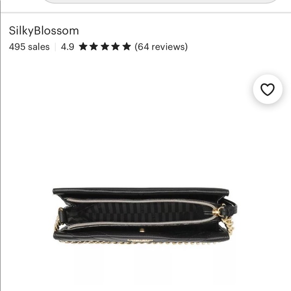 VICTORIA SECRET PEBBLED V QUILT CROSSBODY - Picture 2 of 5